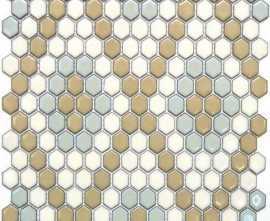 Мозаика NSmosaic PS2326-42 Porcelain 2.3x2.6 30.6x35