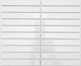 Мозаика NSmosaic P-530 Porcelain series (2.2*14.5) 29.6*30