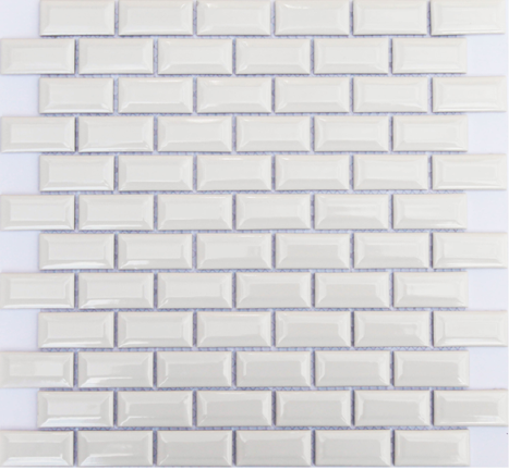 Мозаика Orro Mosaic White Bar 30x30