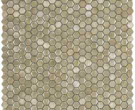 Мозаика L'Antic Colonial L244008671 Gravity Aluminium Hexagon Gold 30.7x30.4x04
