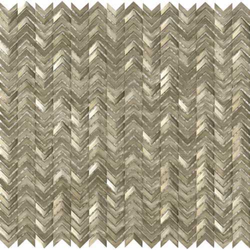 Мозаика L'Antic Colonial L241714751 Gravity Aluminium Arrow Gold 29,8х30