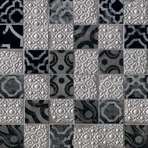 Декор FAP Ceramiche fK63 Creta Maiolica Grey Mosaico 30,5*30,5