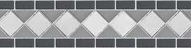 Бордюр Caramelle Mosaic Fascia Equinozio 48x48x6 12,4x39,3