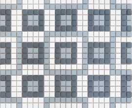 Мозаика Caramelle Mosaic Ornamento 10 23x23x6 30x30