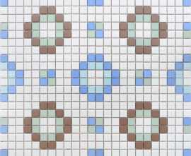 Мозаика Caramelle Mosaic Ornamento 1 23x23x6 30x30