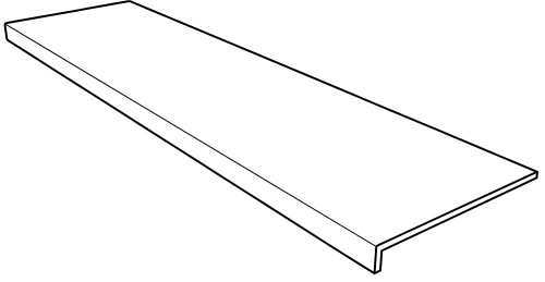 Gres de Aragon 970439 Ступень фронтальная Petra Anti-Slip Orce Recto 31.5x120
