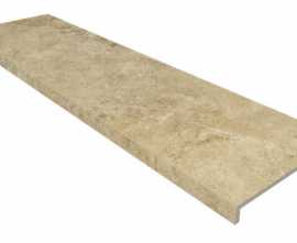 Ступень Gres de Aragon Petra Peldаno Recto Ocre Antislip 119.7x31.5