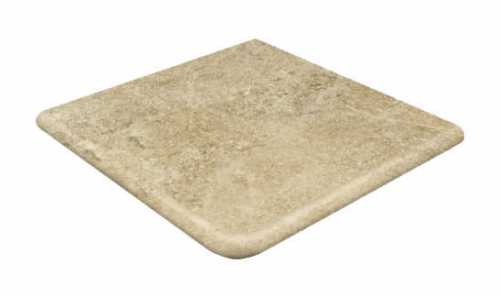 Ступень Gres de Aragon Petra Esquina Redondeada Ocre Antislip 31.5x31.5