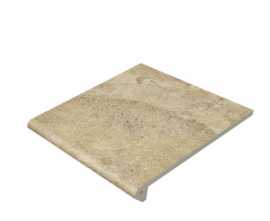 Ступень Gres de Aragon Petra Peldаno Redondeadо Ocre Antislip 29.7x31.5