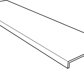 Gres de Aragon Ступень фронтальная Petra Ocre Recto Anti-Slip 30x150
