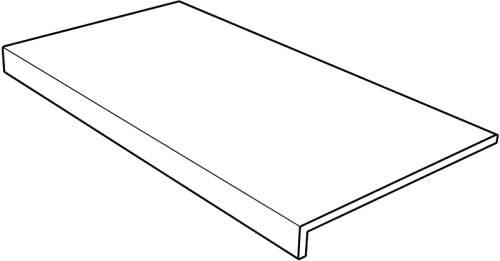 Gres de Aragon Ступень фронтальная Petra Gris Anti-Slip Recto 30x60