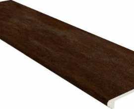 Ступень Gres de Aragon 970183 Peldano Redondeado Urban Caoba Liso 119.7x33