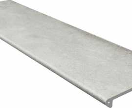 Gres de Aragon Ступень фронтальная Urban Anti-Slip Blanco Smooth 33*120