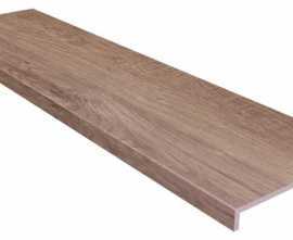 Gres de Aragon 904634 Ступень фронтальная Ordesa Marron 31.5x120