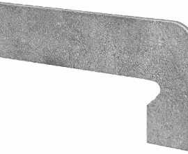 Плинтус Exagres Zan.VEGA GRIS DERECHA правый 39,5x17,5