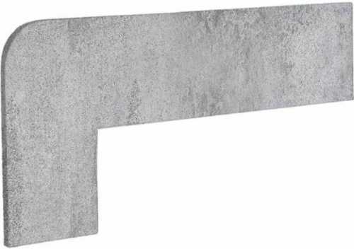 Плинтус Exagres ZANQUIN RECTO OPERA SILVER IZQDA левый угловой 42.3х17.5
