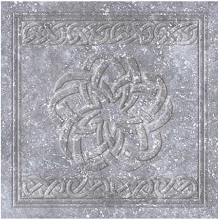 Декоративная вставка Exagres Stone Gris 15x15