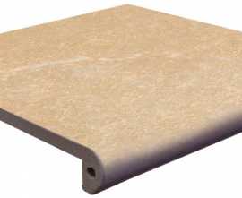 Ступень Exagres Stone Peldano fiorentino ocre 33x33х4