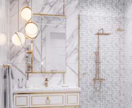 Керамогранит White Statuario Absolut Gres
