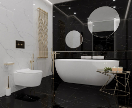 Керамогранит Rivona Black Royce