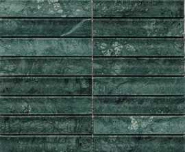 Мозаика Pixmosaic PIX344 Spider Green, Concave матовая 30х151 305х318х12