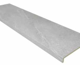 Ступень Gres de Aragon Peldano Recto Materia Gris Antislip 31.5x119.7