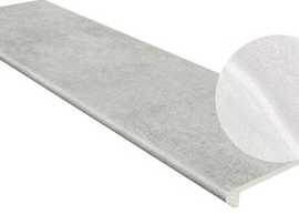 Gres de Aragon Ступень фронтальная Tibet Smooth Round. Blanco 33x120