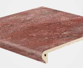 Ступень SDS Keramik Frankfurt Florentiner-Stufe Ziegelrot 31x32