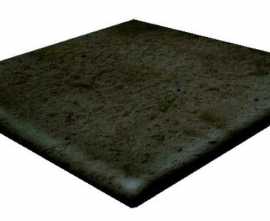 Gres de Aragon Ступень угловая Rounded Stair-tread Corner Antracita 33*33