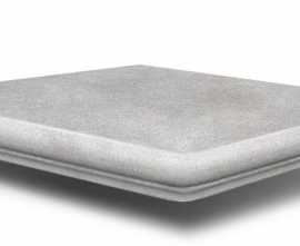 Ступень SDS Keramik Florentiner Eskstufe Koblenz Hellgrau 32*32
