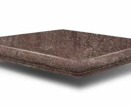 Ступень SDS Keramik Bremen Eckflorentiner Dunkelbraun 32*32