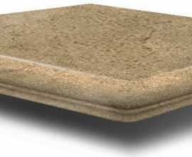 Ступень SDS Keramik Marburg Eckflorentiner DunkelBeige 32*32