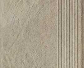 Ступень Paradyz Eremite Crema Stopnica Prosta Struktura Mat 30x60