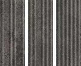 Клинкерная плитка Paradyz Carrizo Basalt Elewacja Struktura Stripes Mix Mat 40x6,6