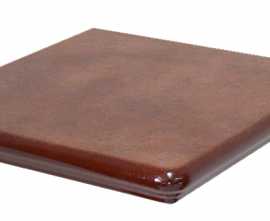 Interbau Ступень угловая 114 Cognac Braun 32x32x9,5