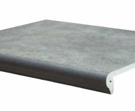 Interbau Ступень флорентийская 119 Quarz Grau 36x32x9,5