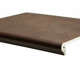 Interbau Ступень флорентийская 124 Umbra Braun 36x32x9,5