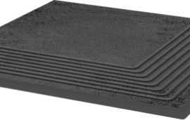 Paradyz Ступень угловая SEMIR Grafit 30x30