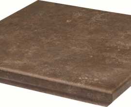 Paradyz Ilario Brown Ступень угловая с капиносом MAT 33х33