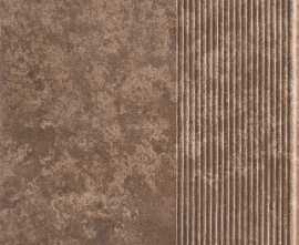 Paradyz Ilario Brown Ступень простая MAT 30х30