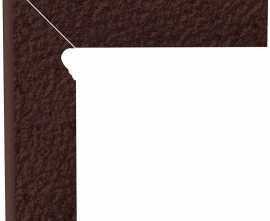 Плинтус Paradyz Natural Brown Duro Цоколь левый (В+А) 30x8,1