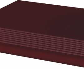 Ступень Paradyz Cloud Brown Stopnica Prosta 8,5mm 30x30