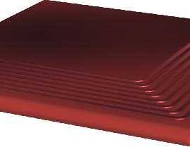 Ступень Paradyz Cloud Rosa Stopnica Narozna 30x30