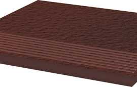 Ступень Paradyz Cloud Brown Stopnica Prosta Duro 30х30