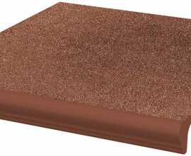 Paradyz Taurus Brown ступень простая с носиком структурированная 30x33