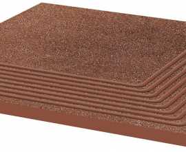 Paradyz Taurus Brown ступень угловая структурированная 30x30