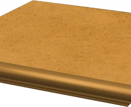 Paradyz Aquarius Beige Ступень наружная с капиносом 33х33