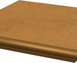 Paradyz Aquarius Brown Ступень наружная с капиносом 33х33