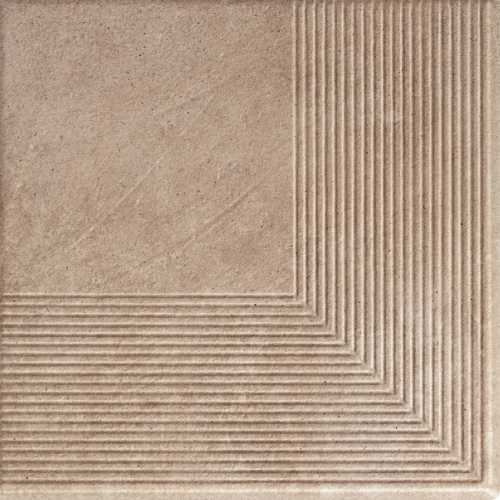 Paradyz Viano Beige Ступень угловая MAT 30х30