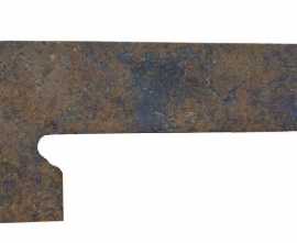 Плинтус Exagres Zanguin METALICA VULCANO IZQUIERDA левый 39.5x17.5